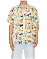 ARRELS Barcelona - Cowboy X Simmon Said Camp Collar Shirt - Lyst
