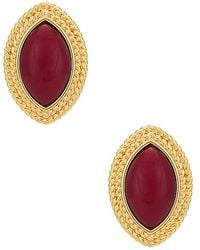 Heaven Mayhem - Pendientes Wine En Color Burgundy Talla - Lyst
