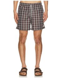 Bather - Printed Classic Swim Trunk - Lyst