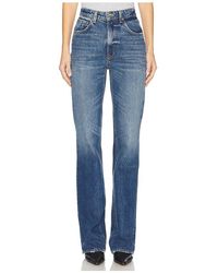 GRLFRND - Jean Pierna Recta Melanie En Color Azul Talla (También En 24, 25, 26, 27, 28, 29, 30, 31, 32) - Lyst