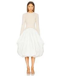 Jonathan Simkhai - Midi-Kleid Kenlie - Lyst