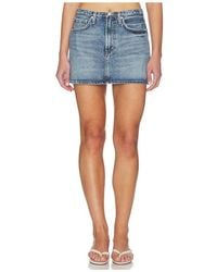 Agolde - Keira Mini Skirt - Lyst