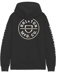 Brixton - Crest パーカー - Lyst