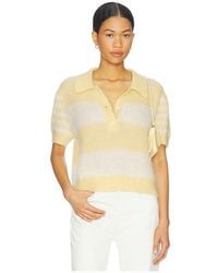 AllSaints - Clem Polo Tee - Lyst