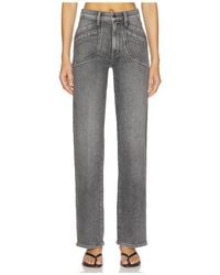Mother - The Rambler Utility Sneak Jeans - Lyst