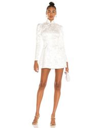 SAU LEE - Joyce Chinese Jacquard Mini Dress - Lyst