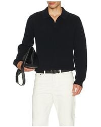 FRAME - Textured Wool Cashmere Sweater - Lyst