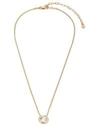 Ettika - Donut Crystal Pendant Necklace - Lyst