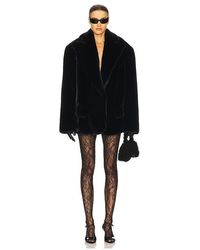 Helsa - The Oslo Faux Fur Coat - Lyst