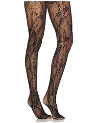 superdown - Medias Marisol En Color Negro Talla - Lyst