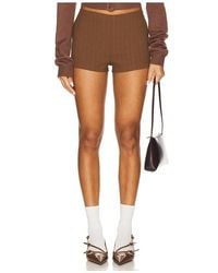 Lioness - Reborn Mini Short En Color Chocolate Talla En - Lyst