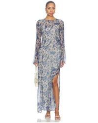 SIR. - Lilia Long Sleeve Maxi Dress - Lyst