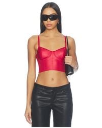 Skarlett Blue - Late Night Cropped Cami Top - Lyst