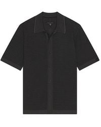 Rag & Bone - Jonah Short Sleeve Dalton Shirt - Lyst