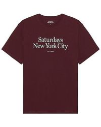 Saturdays NYC - Miller Standard Tee - Lyst