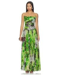 La Fuori - Fairy Fern Draped Dress - Lyst