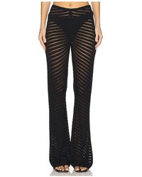 Devon Windsor - Pantalón Acampanado Camille En Color Negro Talla (También En M, S, Xl, Xs) - Lyst