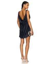 MASHA POPOVA - Twisted Straps And Cowl Back Dress - Lyst