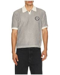 Honor The Gift - Striped Knit Polo - Lyst