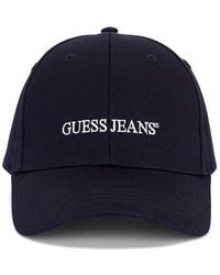 Guess - Embroidered Baseball Cap - Lyst