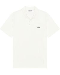 Lacoste - Slim Fit Cotton Polo Shirt - Lyst