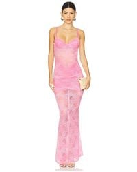 OW Collection - X Revolve Flora Maxi Dress - Lyst