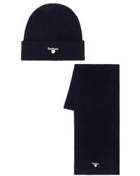 Barbour - Cascade Beanie & Scarf Set - Lyst