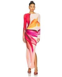 AFRM - X Revolve Phyll Spring Lotus Dress - Lyst