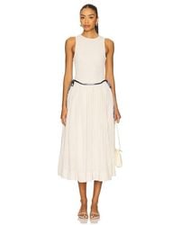 Free People - Nightingale Solid Midi Dress - Lyst