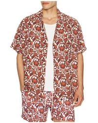 ARRELS Barcelona - Kabak X Lazaro Rosa-Violan Camp Collar Shirt - Lyst