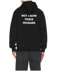 Drole de Monsieur - Dr&Ocirc;Le De Monsieur Le Hoodie Slogan - Lyst