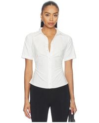 ALL THE WAYS - Maura Button Down Top - Lyst