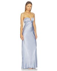 Anna October Exclusive Waterlily Beaded Maxi Dress in White | Lyst Anna October Exclusive Waterlily Beaded Maxi Dress in White | Lyst