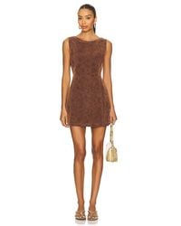 Free People - Atlas Suede Mini Dress - Lyst