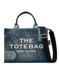 Marc Jacobs - The Deconstructed Denim Medium Tote Bag - Lyst