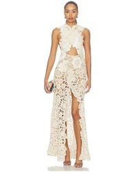 Bronx and Banco - Casablanca Crochet Naia Dress - Lyst