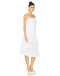 knee length dresses for ladies WeWoreWhat Belt Bodice Midi Dress main image 0