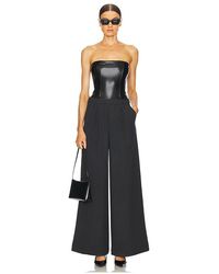 WeWoreWhat - Corset Wide Leg Jumpsuit - Lyst