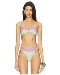 PQ Swim - Detail Bandeau Bikini Top - Lyst