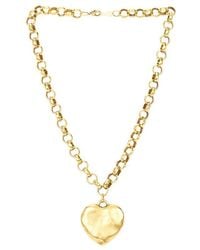 BRACHA - Puffy Heart Necklace - Lyst