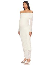 BUMPSUIT - Off The Shoulder Mesh Dress - Lyst