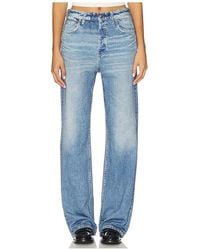 Rag & Bone - Rb Miramar Terry Shea Straight Pant Jeans - Lyst