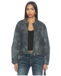 Free People - X We The Free Blair Faux Suede Sierra Jacket - Lyst