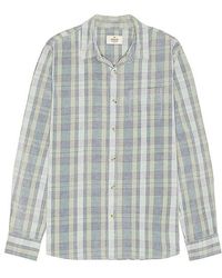 Marine Layer - Lightweight Plaid Cord Shirt - Lyst