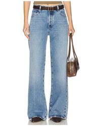 FRAME - Pierna Recta Loose En Color Azul Talla (También En 25, 26, 27, 28, 29, 30, 31, 32, 33, 34) - Lyst