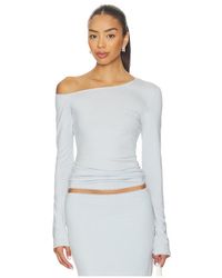 The Line By K - Adrira Top En Color Bebe Azul Talla (También En M, S, Xl, Xs) - Lyst