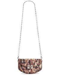 Ganni - Lulu Wallet On Chain Taffeta Bag - Lyst