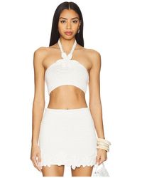 Tularosa - Talulla Crochet Top - Lyst