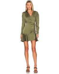 Damen Bekleidung Kleider Mini und kurze Kleider Steve Madden Synthetik MINIKLEID NYLA in Grün 