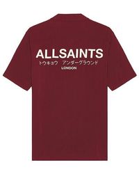 AllSaints - Underground シャツ - Lyst